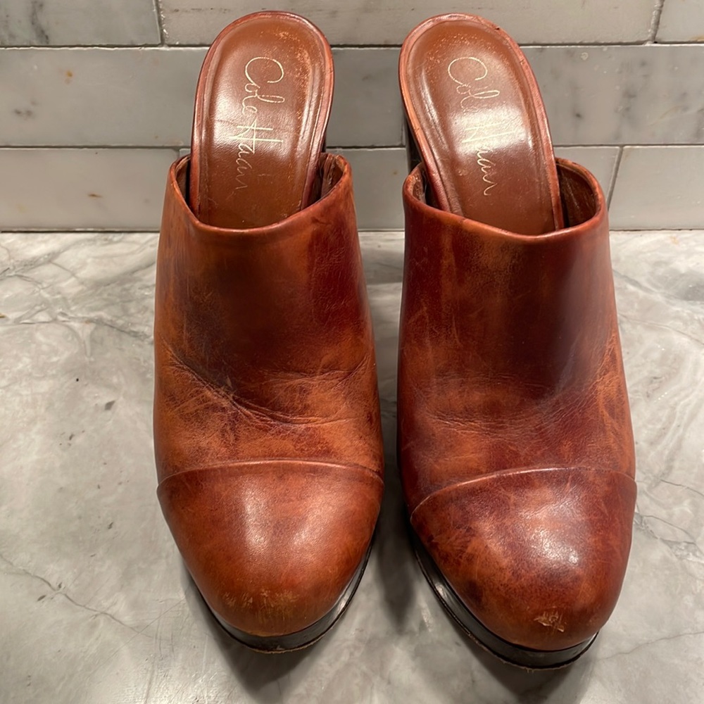 Cole Haan Leather mules